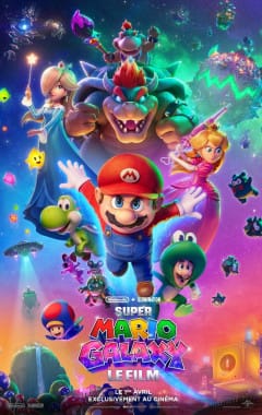 Affiche de Super Mario Galaxy Le Film
