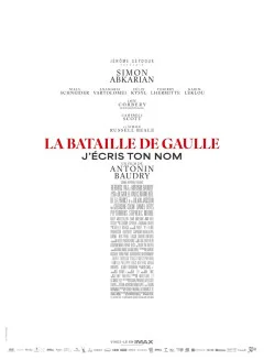 Affiche de La Bataille de Gaulle - Partie 2 : J'écris ton nom